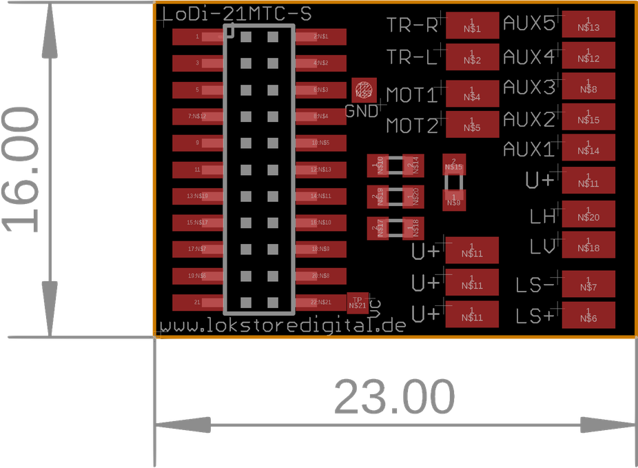 LoDi-21MTC(-S) — Technical data