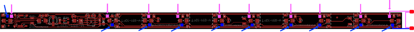 LoDi-WiB-A v2 — Connecting a tail light