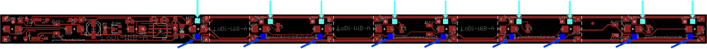 LoDi-WiB-A v2 — Using separated boards further