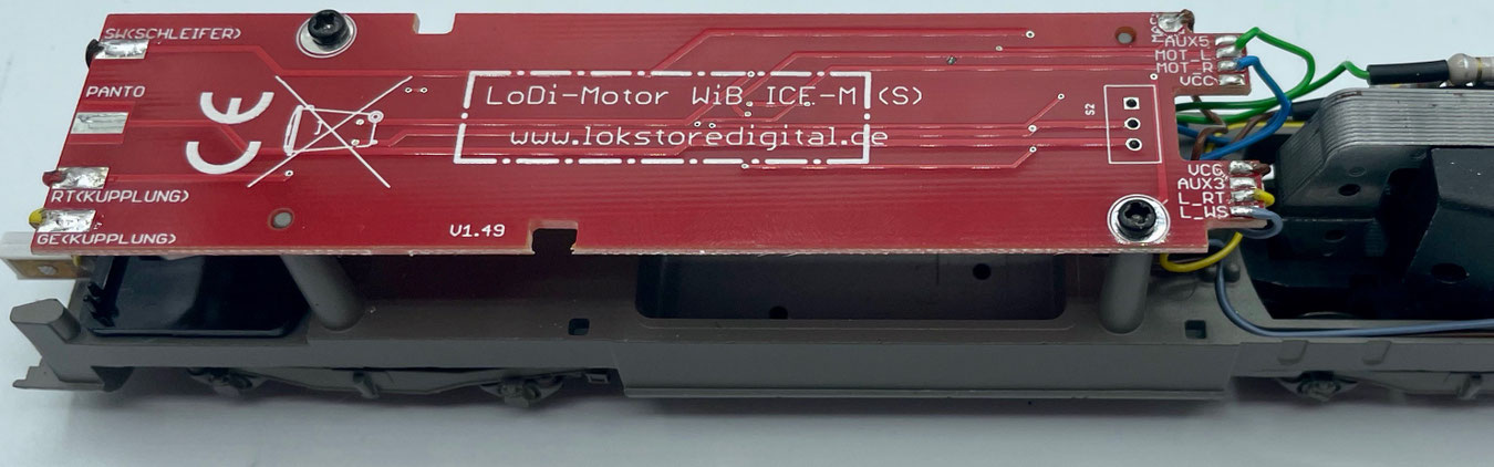 LoDi-WiB ICE-M — The LoDi-(Motor) WiB ICE-M (-S) boards and the LoDi-WiB ICE2 St