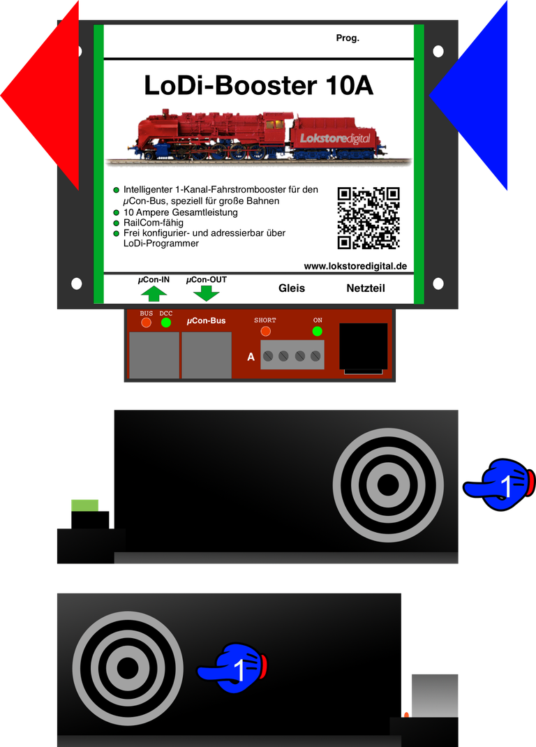 LoDi-Booster 10A — The fan on the LoDi-Booster
