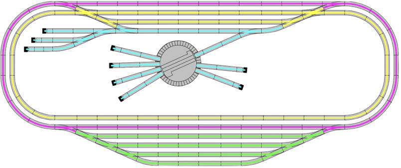 LoDi-Booster — Dividing the layout into booster sections