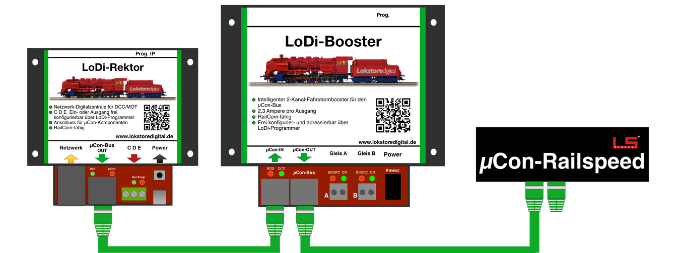 LoDi-Rektor — Connecting the LoDi-Rektor to the LoDi bus