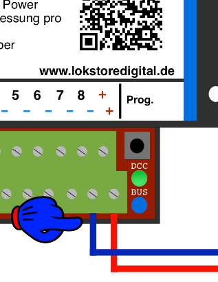 LoDi-8-GBM-P v2 — Connecting booster voltage to the LoDi-8-GBM-P v2
