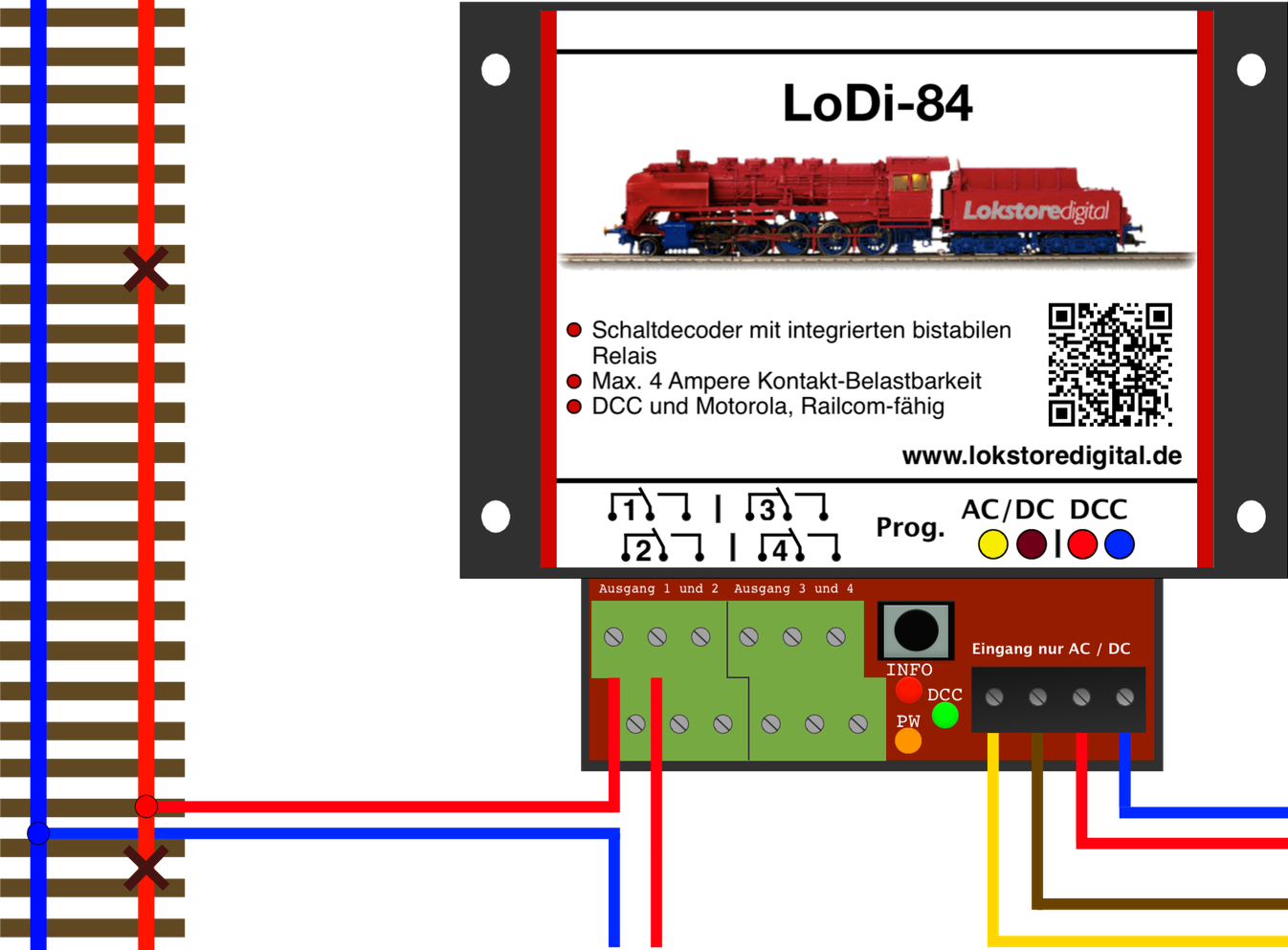 LoDi-84 — Cutting track power with the LoDi-84