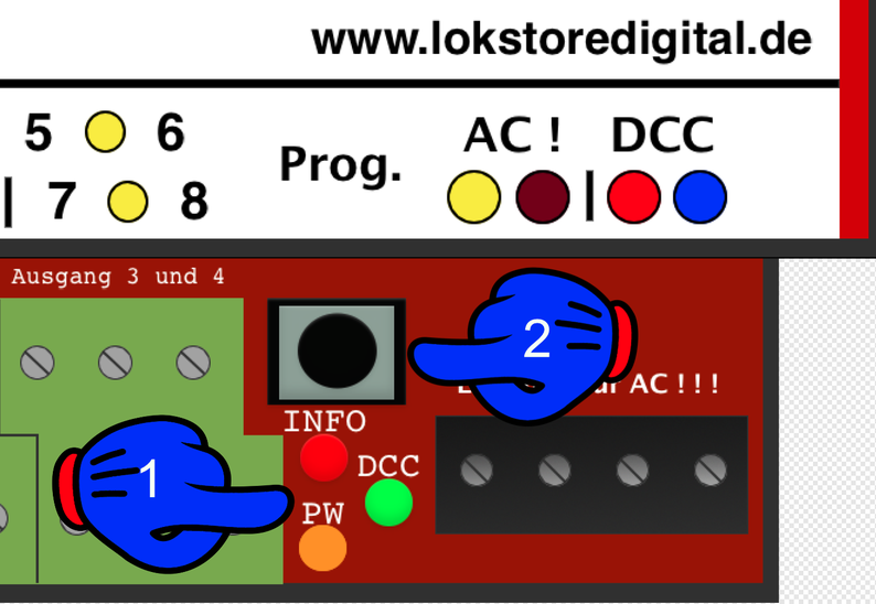 LoDi-84 — CV list, addressing and settings
