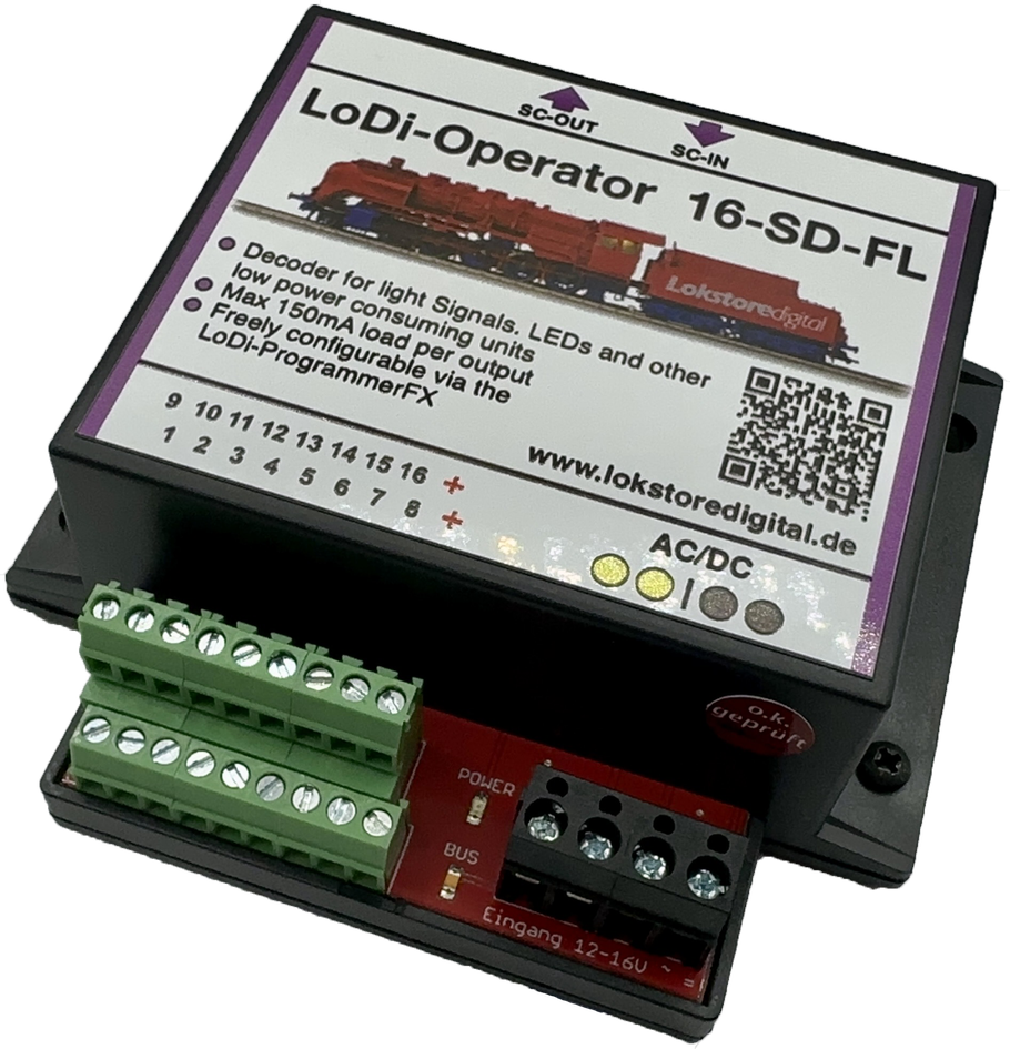 LoDi-Operator 16-SD-FL (1k)