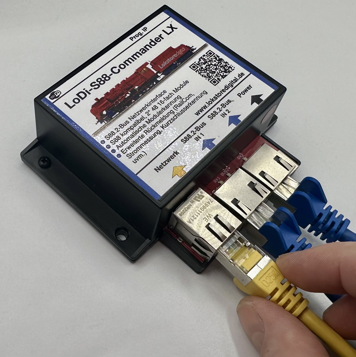 Commissioning — Setting up a Wi-Fi-capable LoDi interface