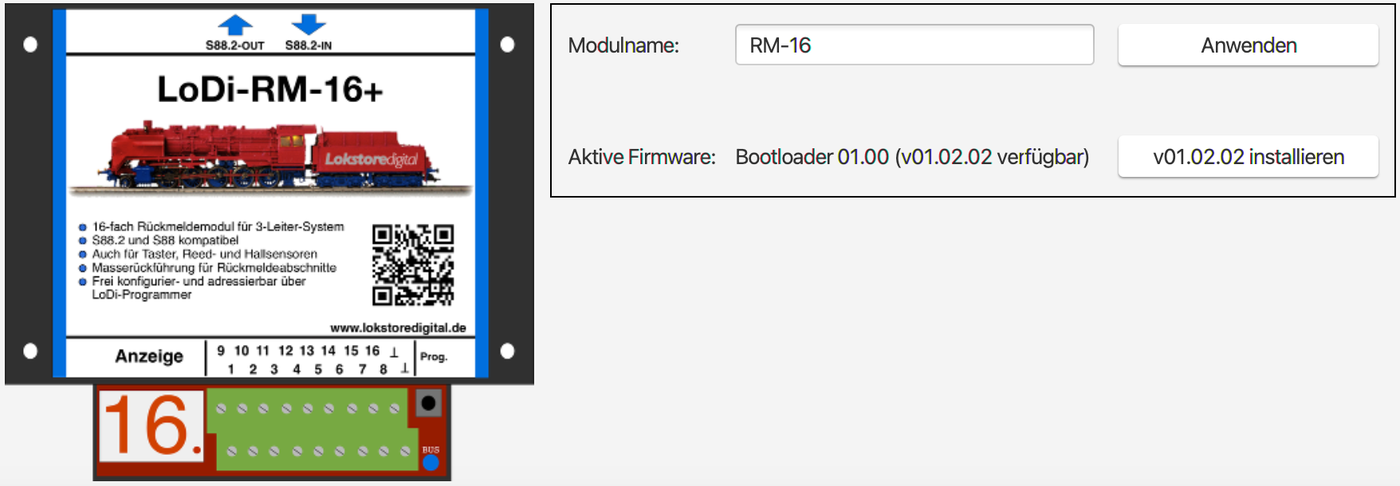 LoDi-8-GBM(-P) (v2) — Updating the S88.2 modules