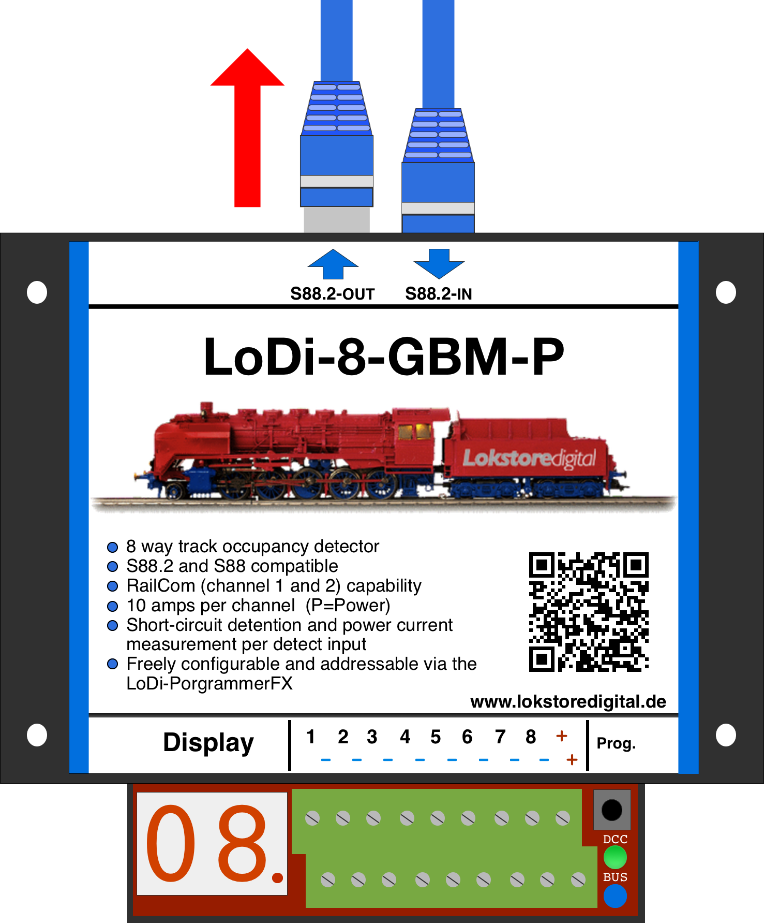 LoDi-8-GBM(-P) (v2) — Updating the S88.2 modules