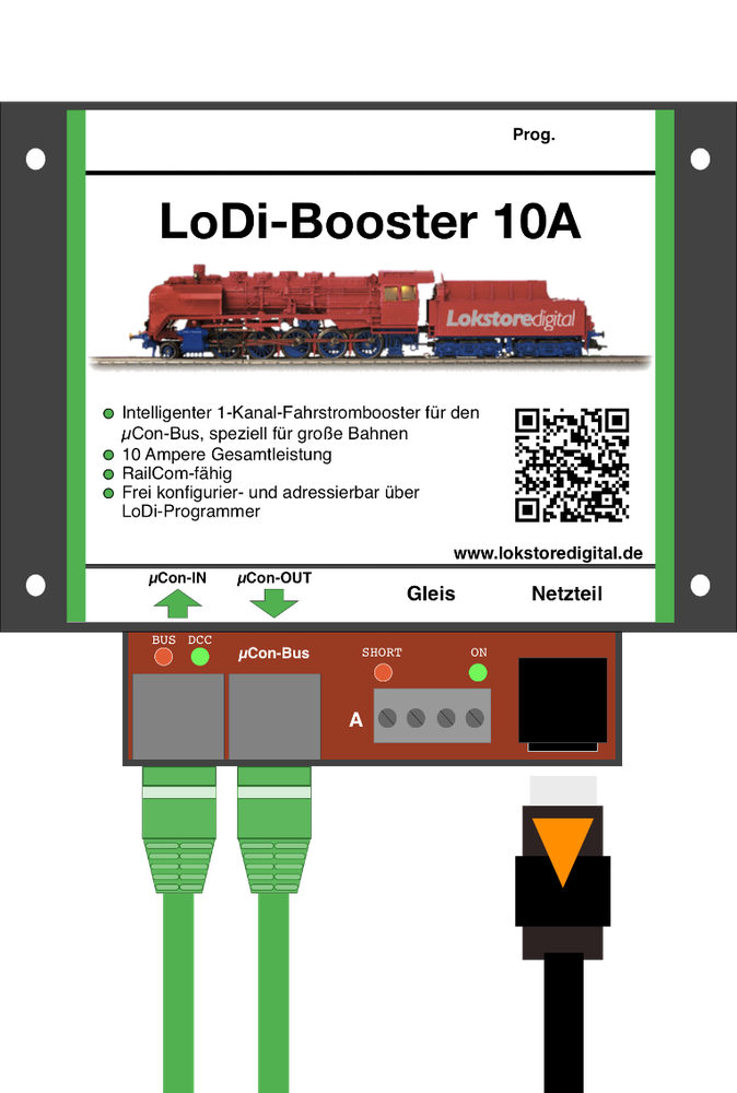 LoDi-Booster 10A (+) — Updating the LoDi-Booster 10A(+) firmware