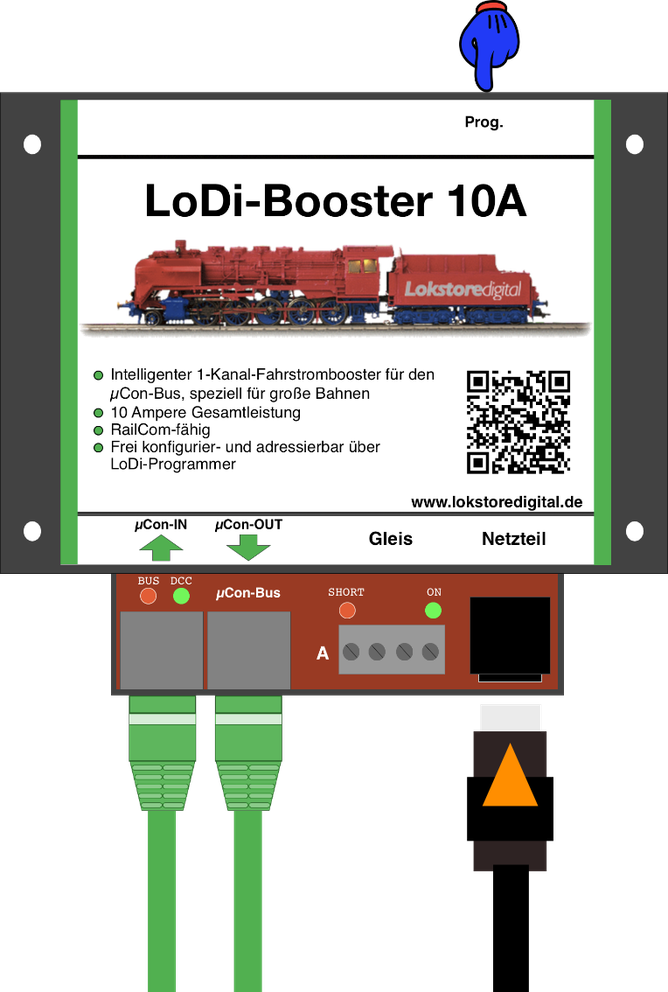 LoDi-Booster 10A (+) — Updating the LoDi-Booster 10A(+) firmware