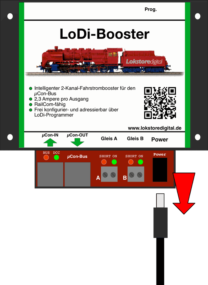 LoDi-Booster — Updating the LoDi-Booster's firmware