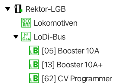 LoDi-CV-Programmer — Settings and firmware update