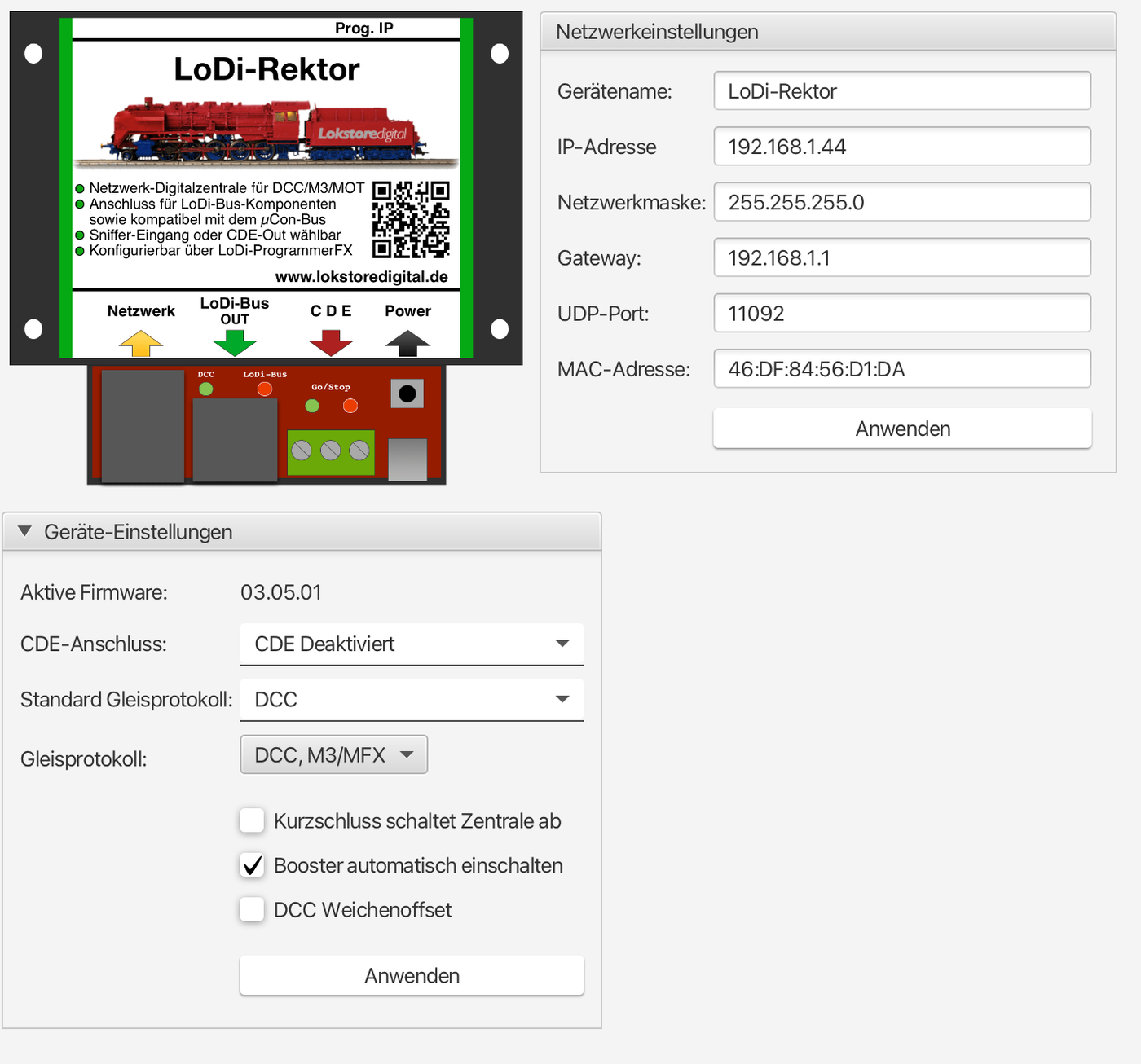 LoDi-Rektor — The overview