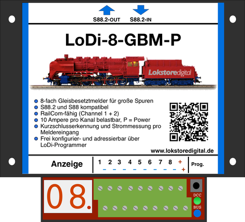 LoDi-S88-Commander LX — Occupancy detectors