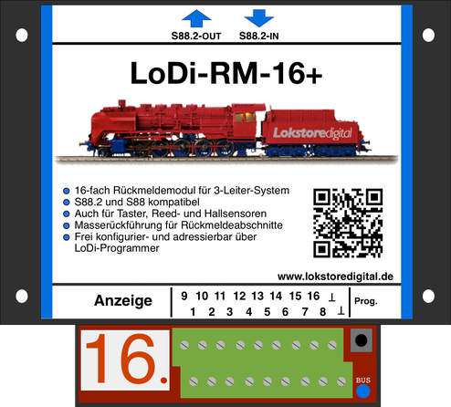 LoDi-S88-Commander LX — Occupancy detectors