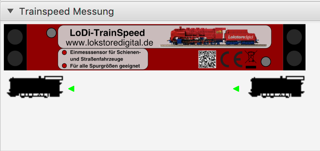 LoDi-TrainSpeed — The measuring dialogue in the LoDi-ProgrammerFX