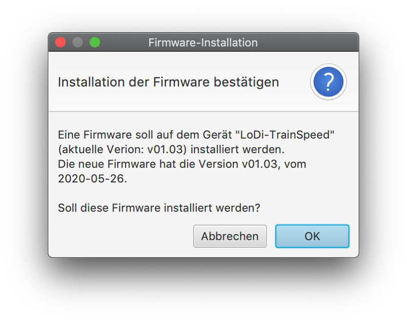 LoDi-TrainSpeed — Updating the LoDi-TrainSpeed's firmware